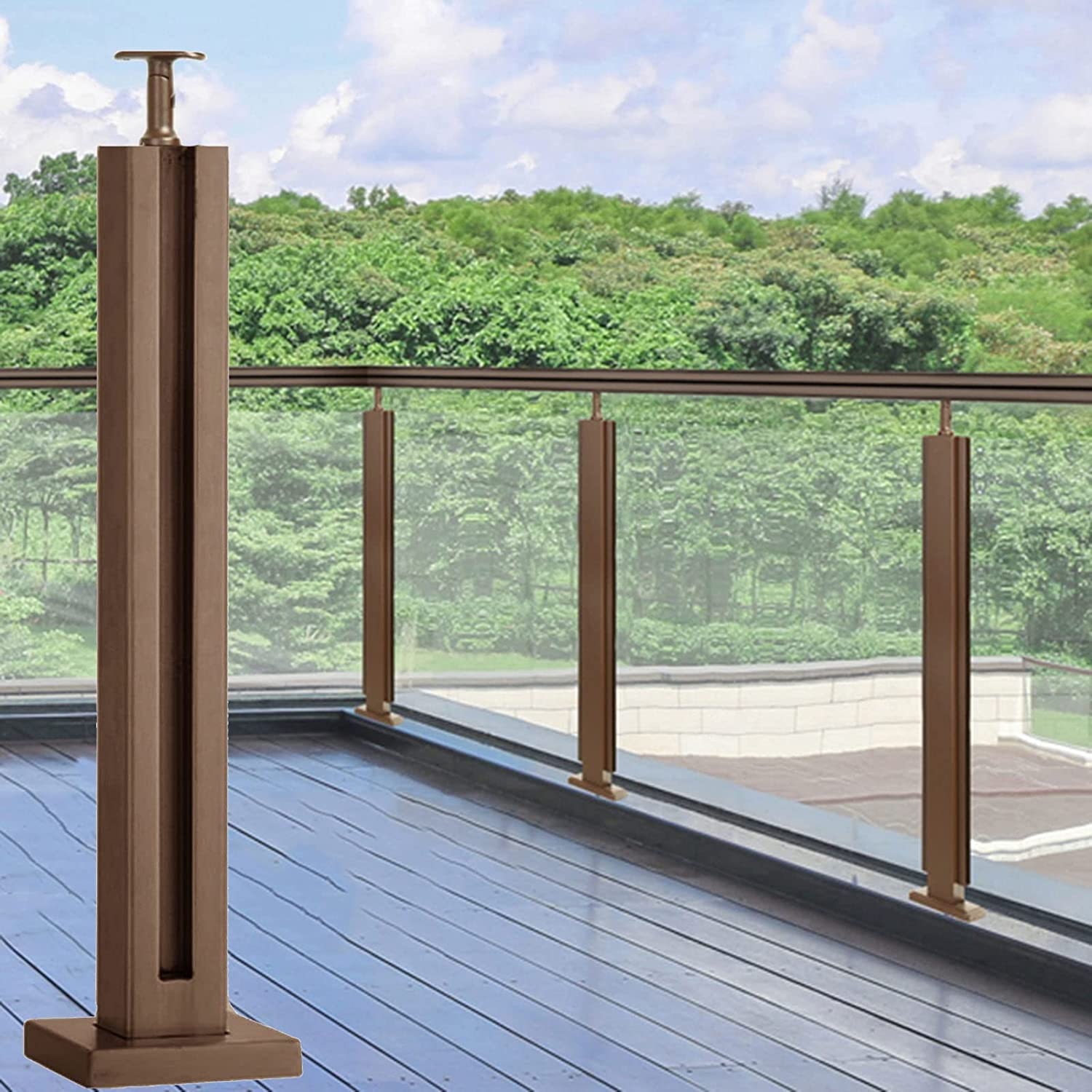 Staircase Glass Railing